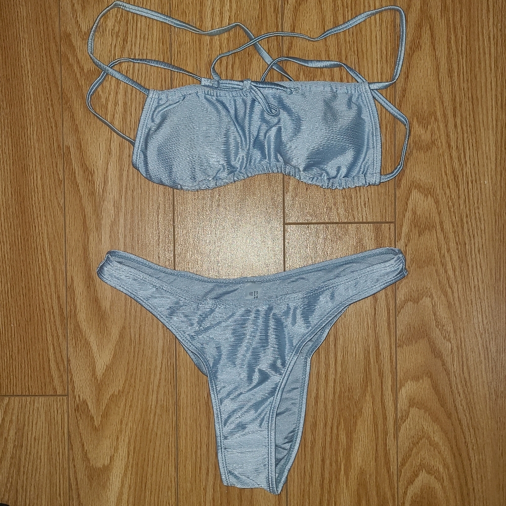 Light Blue Bikini Set